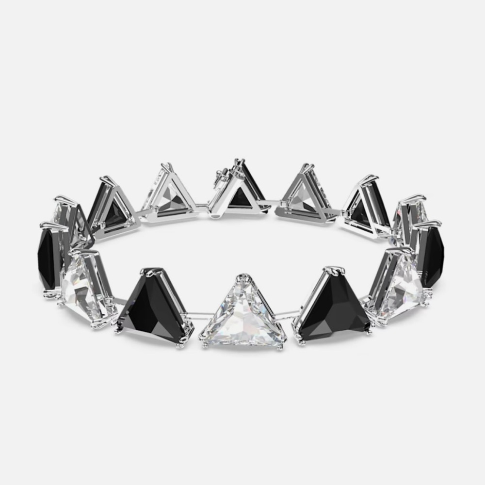 New! SWAROVSKI Ortyx Black White bracelet retail $280